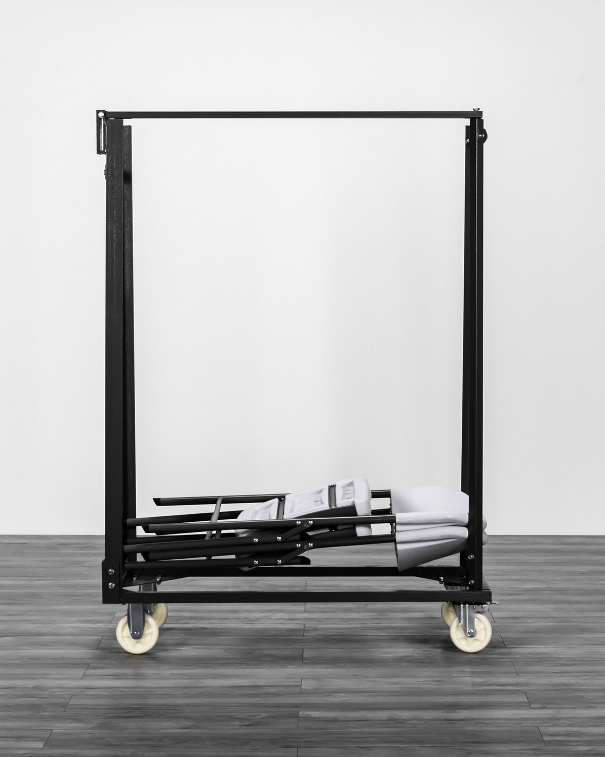 Folding Chair Cart - Heavy-Duty Storage & Transport for Up to 20 Chairs