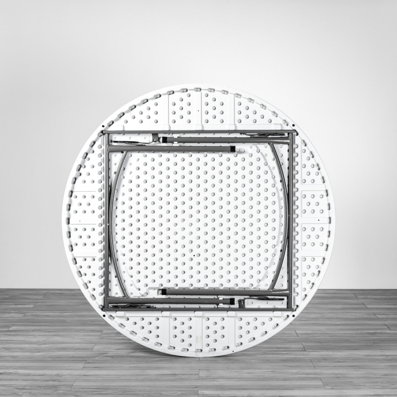 60″ Round Poly Folding Table – Heavy‑Duty