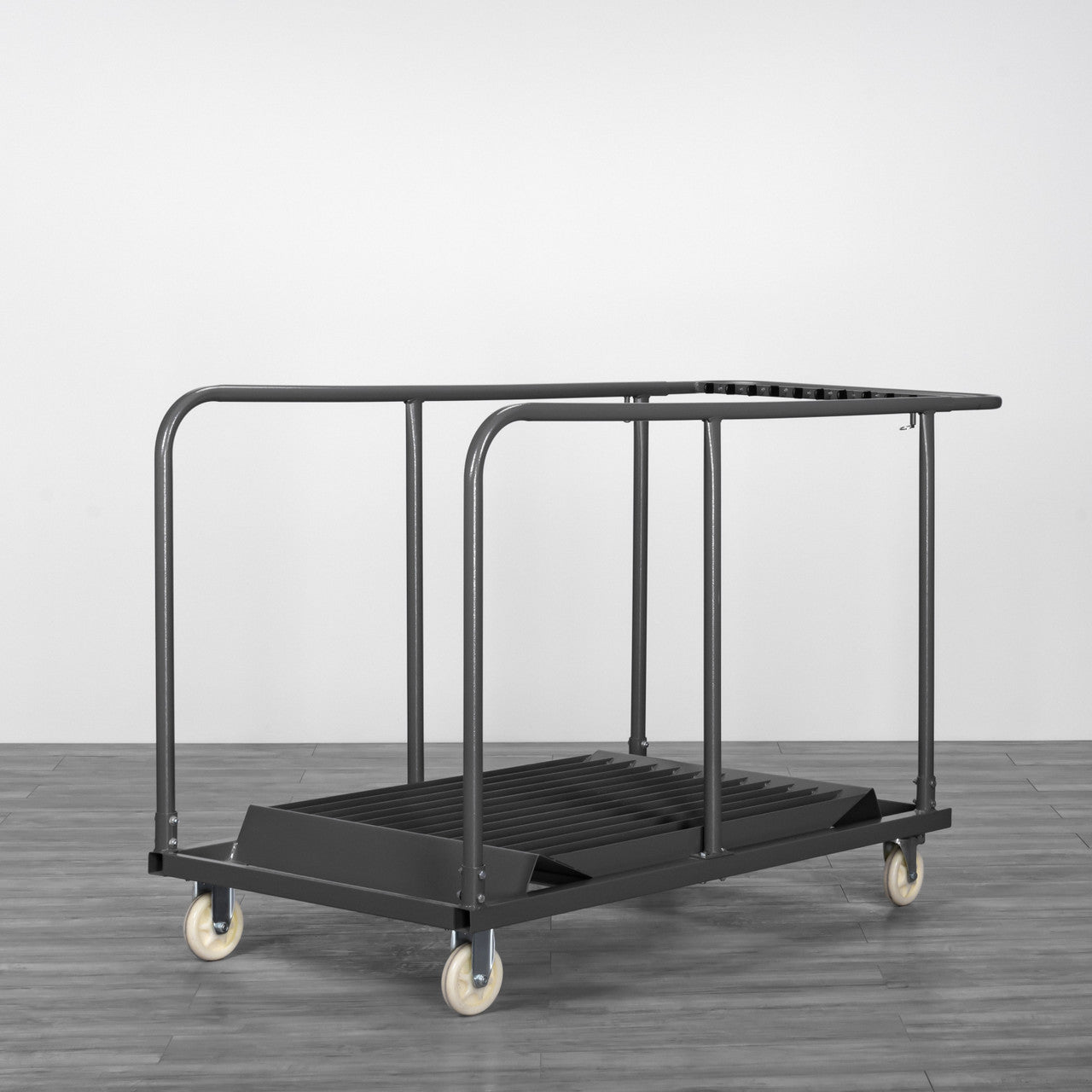Round Folding Table Cart – Holds Up to 12 Tables | Commercial Transport Dolly